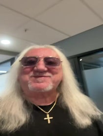 Poster for Birthday video from Mick Box