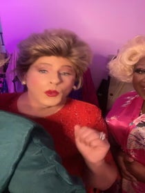 Poster for Birthday video from The Golden Gays