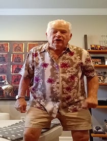 Poster for Birthday video from Lloyd Lindsay Young