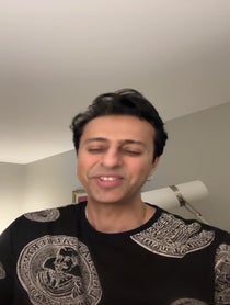 Poster for Birthday video from Salim Merchant