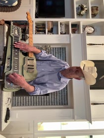 Poster for Birthday video from Junior Brown