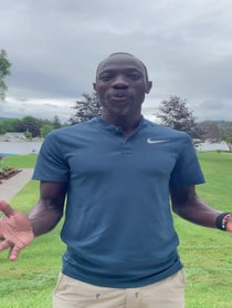 Poster for Give Thanks video from Lopez Lomong