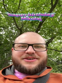 Poster for Birthday video from Olaf aka Mr Bajo Jajo 🥚