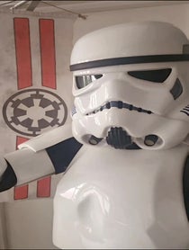 Poster for Birthday video from Stormtrooper Simon