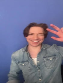 Poster for Birthday video from Calum Worthy
