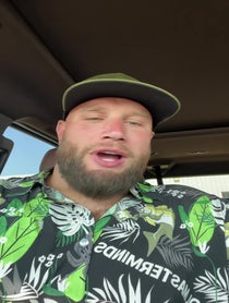 Poster for Birthday video from Lane Johnson