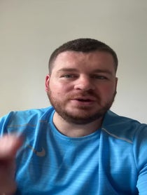 Poster for Birthday video from Aaron Hunt
