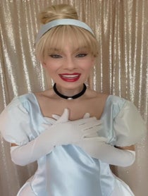 Poster for Pep Talk video from Princess Christina - Cinderella Jasmine