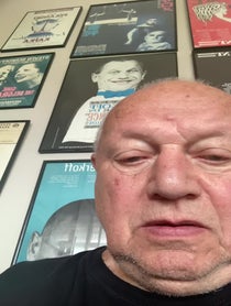 Poster for Birthday video from Steven Berkoff