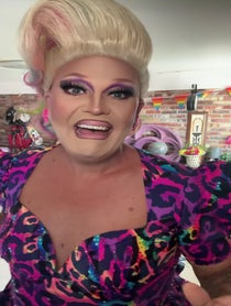 Poster for Birthday video from Dixie Krystals