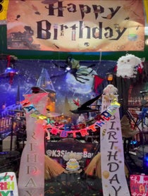 Poster for Birthday video from K3 Sisters Band