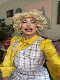 Poster for Birthday video from Vivian Vanderpuss