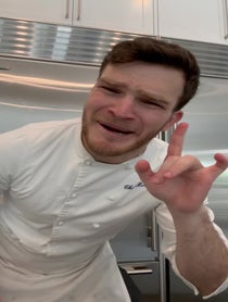 Poster for Birthday video from Chef Brad