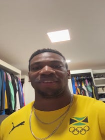 Poster for Pep Talk video from Yohan Blake