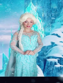 Poster for Pep Talk video from Queen Elsa (and many more)