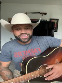 Poster for Birthday video from Coffey Anderson