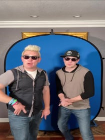 Poster for Birthday video from Those Klein Boyz