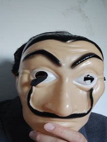 Poster for Birthday video from Professor Money Heist Impersonator