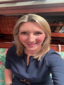 Poster for Birthday video from Meteorologist Elizabeth Copeland