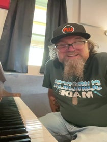 Poster for Birthday video from Peter Keys