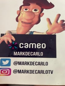 Poster for Birthday video from Mark DeCarlo