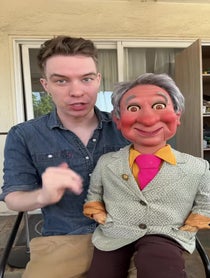 Poster for Birthday video from Puppet Jack