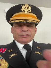 Poster for Pep Talk video from Colonel (Retired) Darryl Hensley