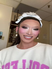 Poster for Birthday video from Plastique Tiara