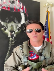 Poster for Pep Talk video from California Tom Cruise