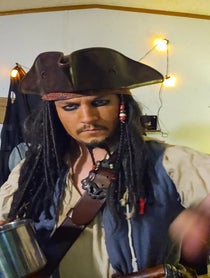 Poster for Birthday video from Darth Sparrow