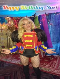 Poster for Birthday video from Allegra "Pi" DuVal as Britney Spears