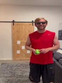 Poster for Fantasy football video from Jake Olson