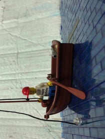Poster for Birthday video from Lego At War