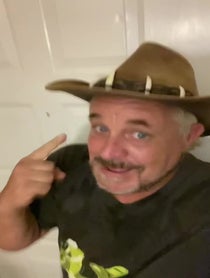 Poster for Pep Talk video from Florida Man Santa