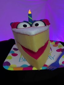 Poster for Birthday video from Bert Day,The Cake & Friends