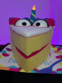 Poster for Birthday video from Bert Day,The Cake & Friends
