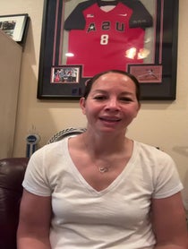 Poster for Birthday video from Cat Osterman