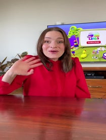 Poster for Birthday video from Miss Linky