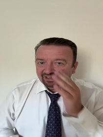 Poster for Birthday video from Ricky Gervais & David Brent Impressionist