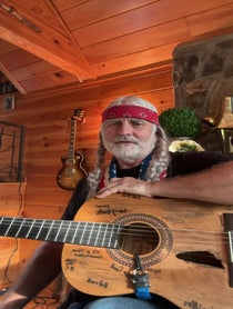 Poster for Birthday video from Willie Nelson Tribute Artist - Terry Johnson