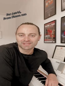 Poster for Sing a song video from Simon Loughton