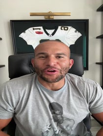 Poster for Fantasy football video from Lance Moore