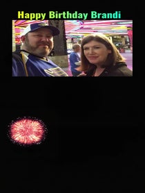 Poster for Birthday video from Paul Butler