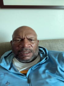 Poster for Birthday video from Ron Harper