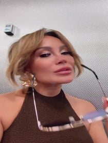 Poster for Birthday video from Jennifer Lopez - JLo Double look a like