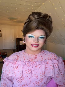 Poster for Birthday video from Miz Cracker