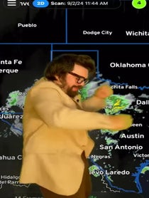 Poster for Birthday video from LocalMan Weather