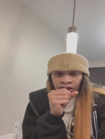 Poster for Birthday video from Chennedy Carter