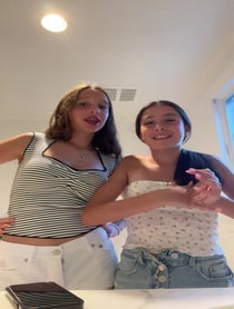 Poster for Birthday video from Hannah and sasha the queens