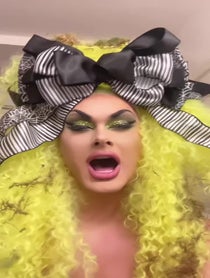 Poster for Birthday video from Scarlet Envy